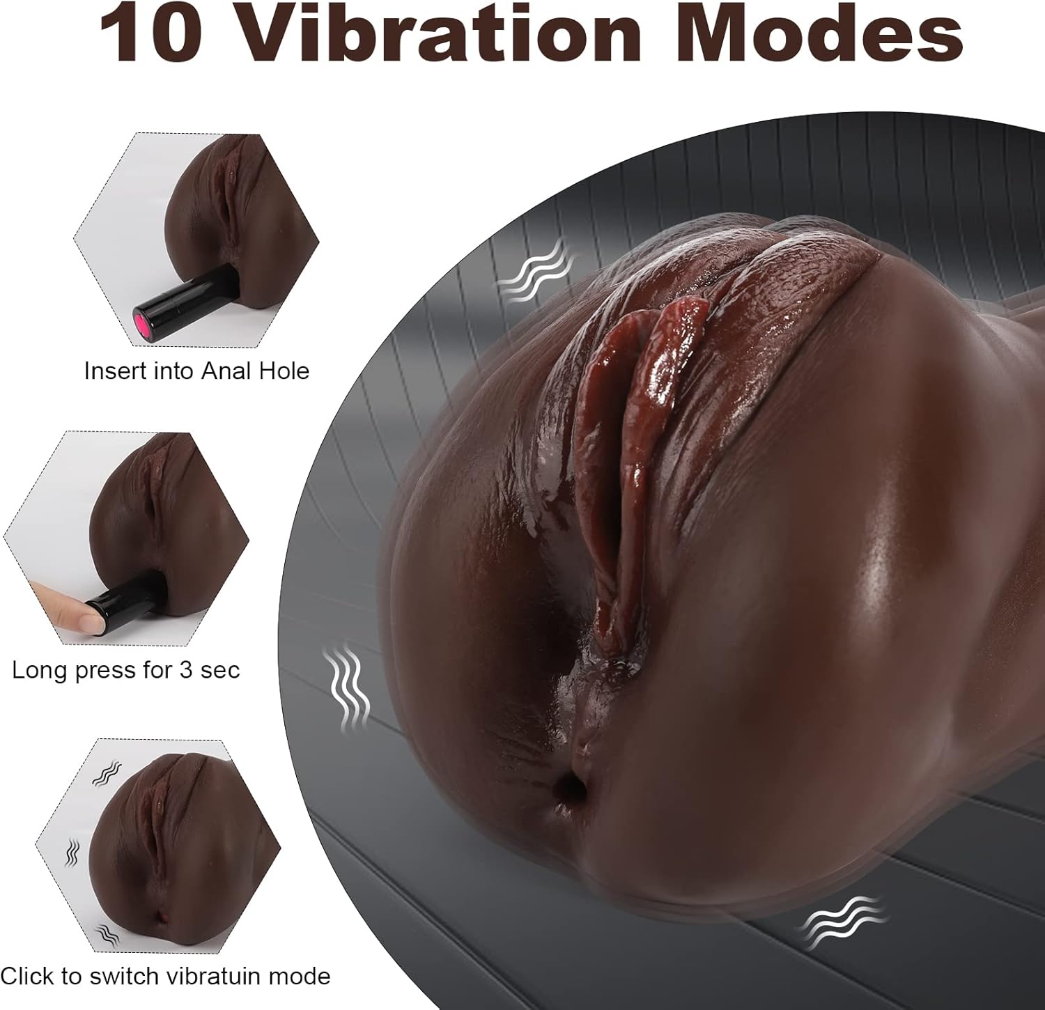 3 in 1 Stimulator for Male